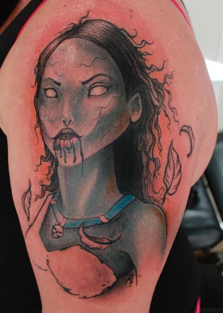 Tattoos - Zombie Pocahontas - 114062